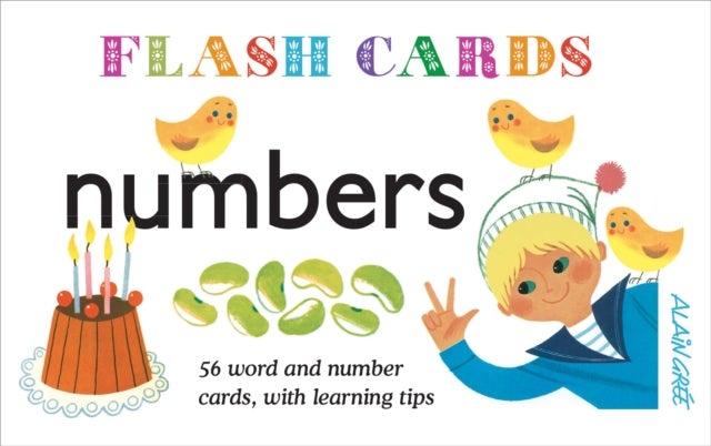 Numbers ¿ Flash Cards - 56 word and number cards, with learning tips