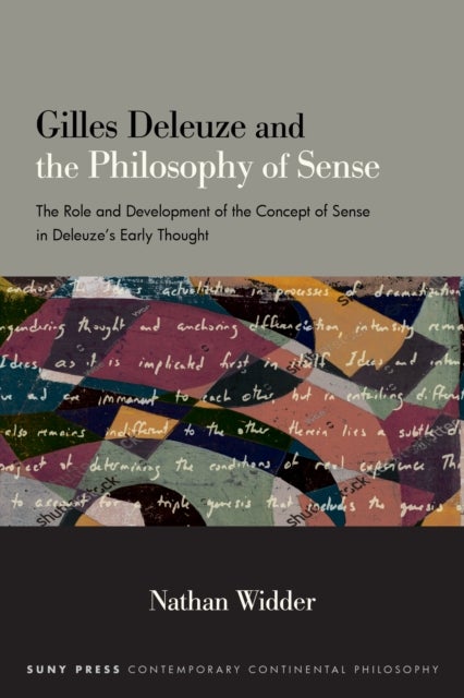Gilles Deleuze and the Philosophy of Sense - The Role and Development of the Concept of Sense in Deleuze's Early Thought