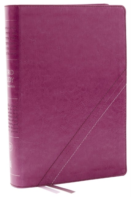 KJV, Word Study Reference Bible, Leathersoft, Pink, Red Letter, Comfort Print - 2,000 Keywords that Unlock the Meaning of the Bible