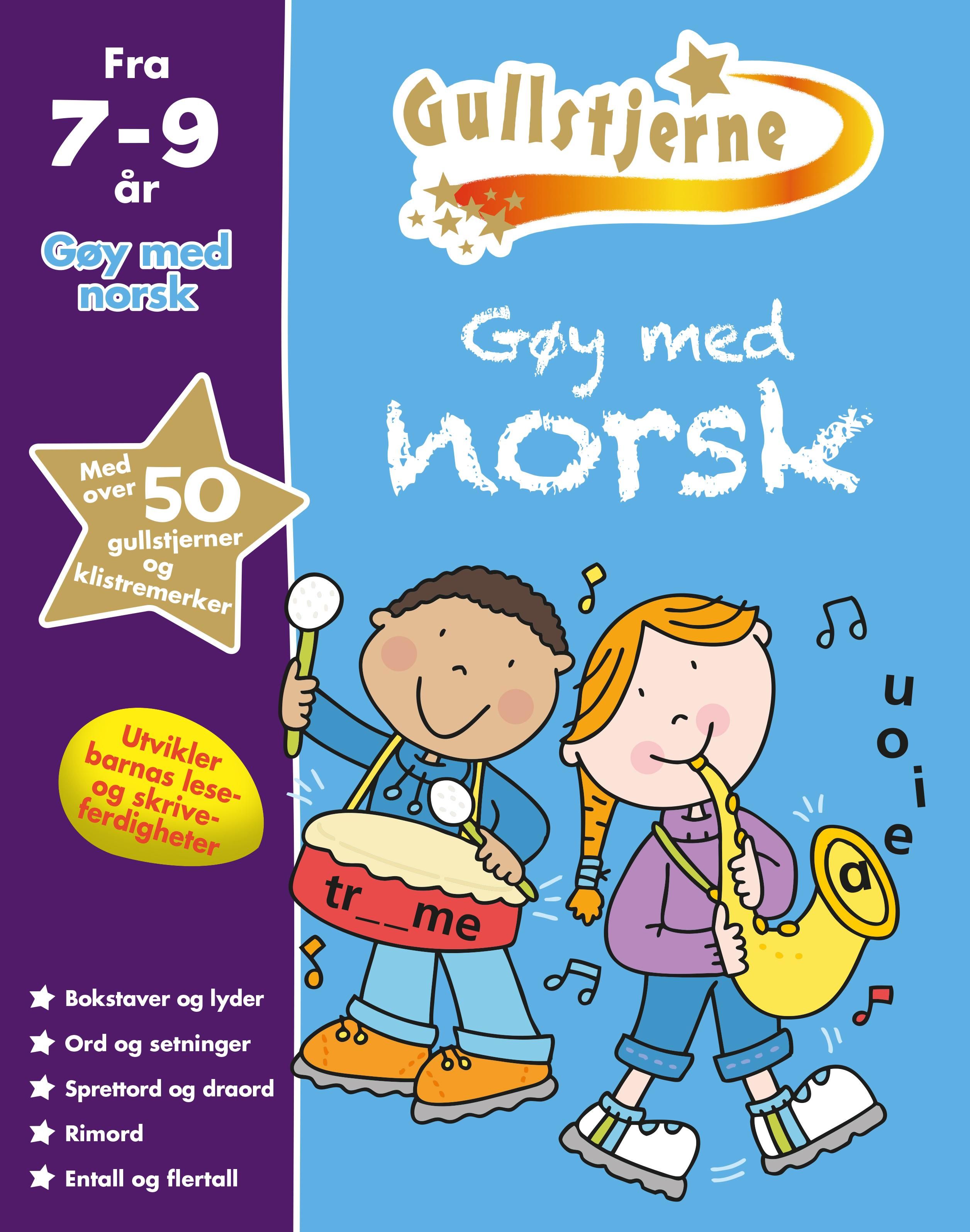 Gøy med norsk - gullstjerne 7-9 år