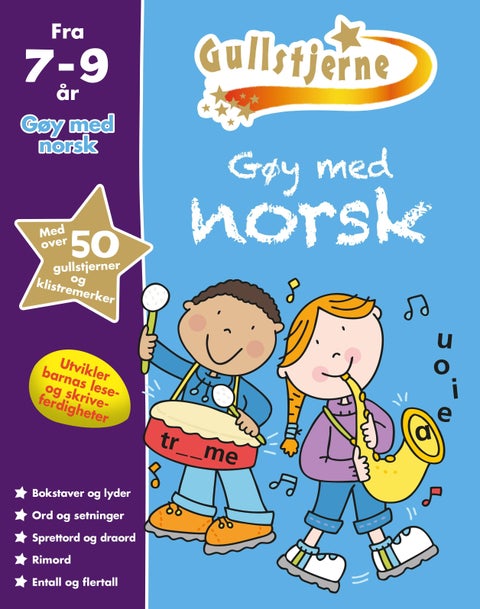 Gøy med norsk - gullstjerne 7-9 år