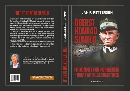 Oberst Konrad Sundlo - frikjent for forræderi - dømt av folkedomstolen