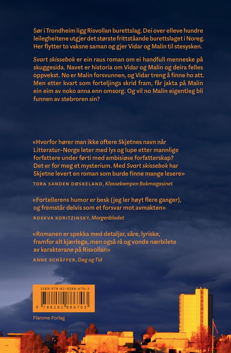 Svart skissebok
