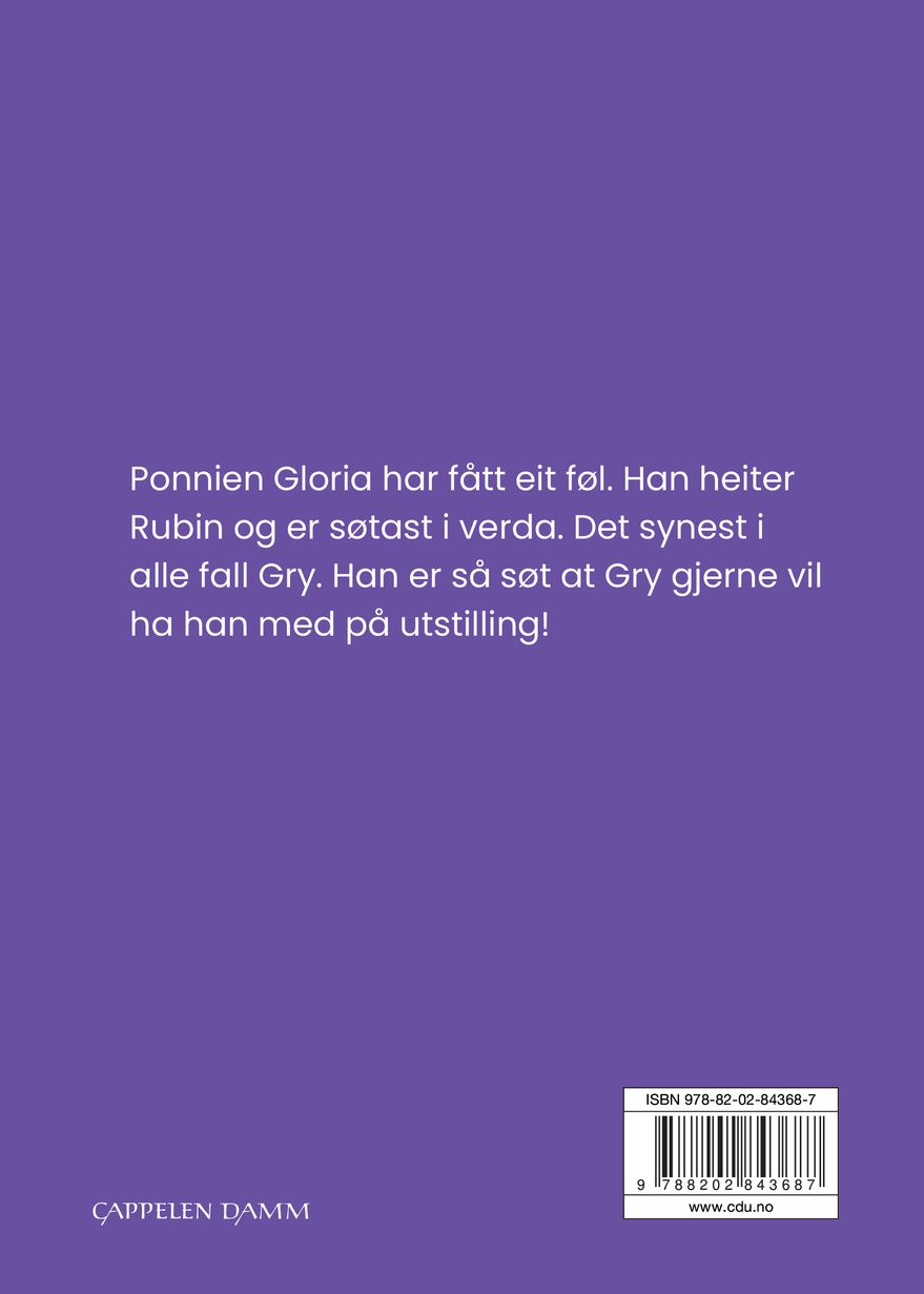Rubin si første utstilling