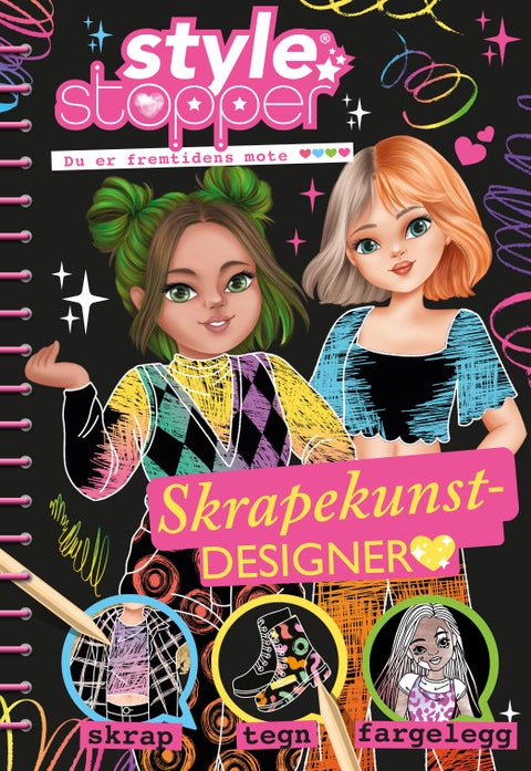 Skrapekunstdesigner