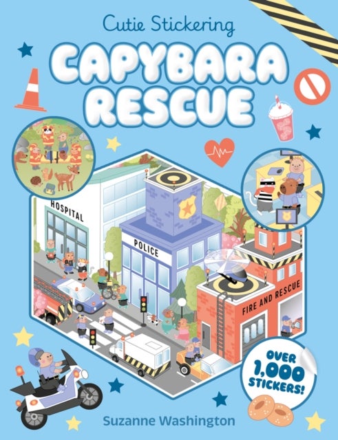 Cutie Stickering #2 Capybara Rescue: The Ultimate Cosy Sticker Book - The Ultimate Cosy Sticker Book