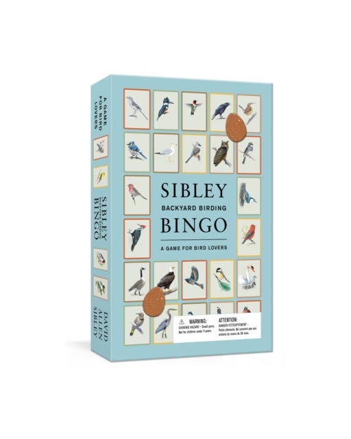 Sibley Backyard Birding Bingo - A Game for Bird Lovers: Board Games