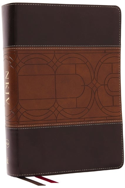 NKJV Study Bible, Leathersoft, Brown, Full-Color, Comfort Print - The Complete Resource for Studying God’s Word&nbsp;– Great for Father's Day