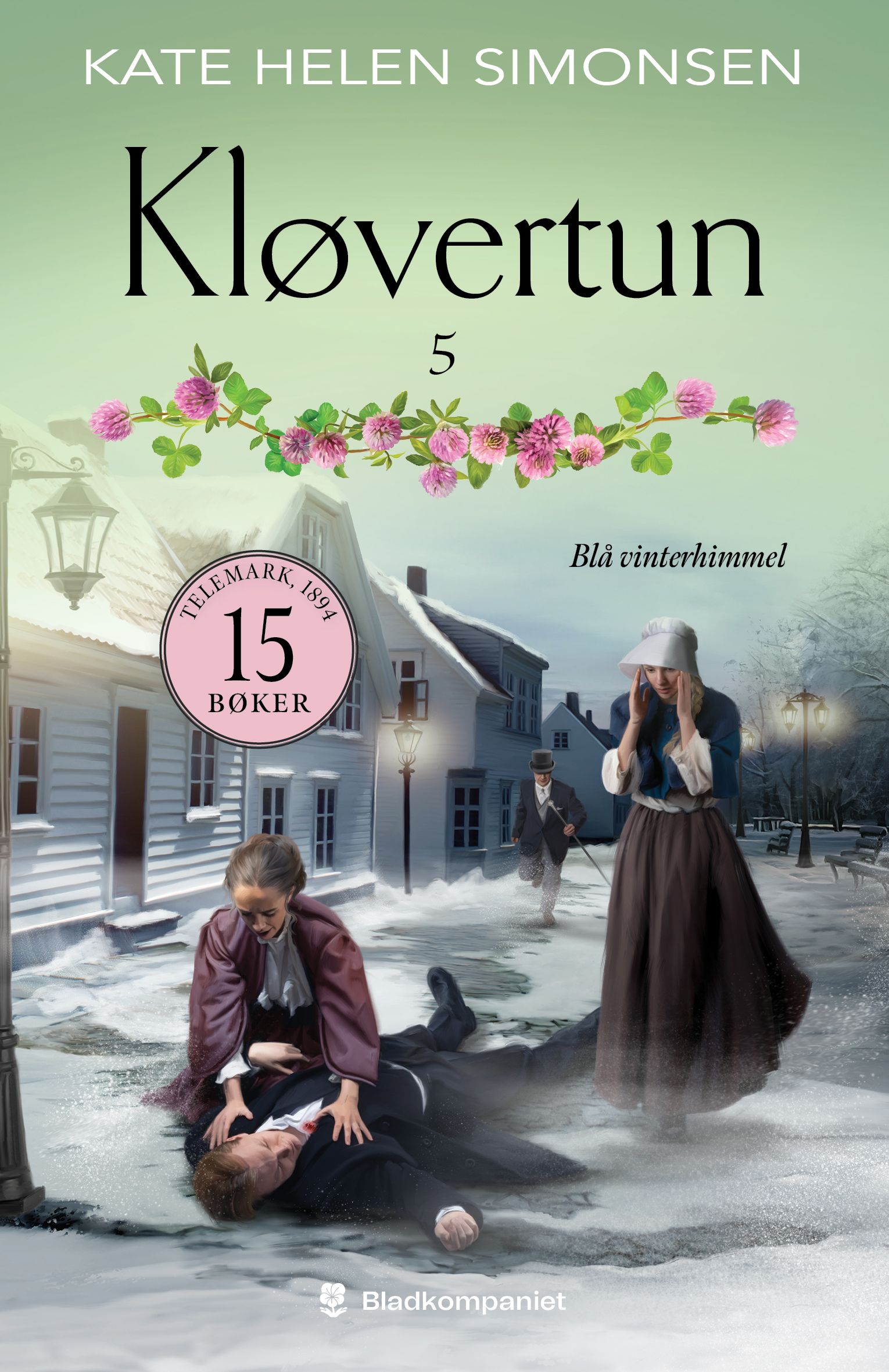 Blå vinterhimmel
