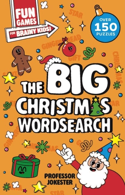 Fun Games for Brainy Kids: The Big Christmas Wordsearch