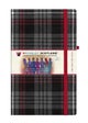 Auld Lang Syne Grey Tartan Notebook: Large 21cm x 13cm