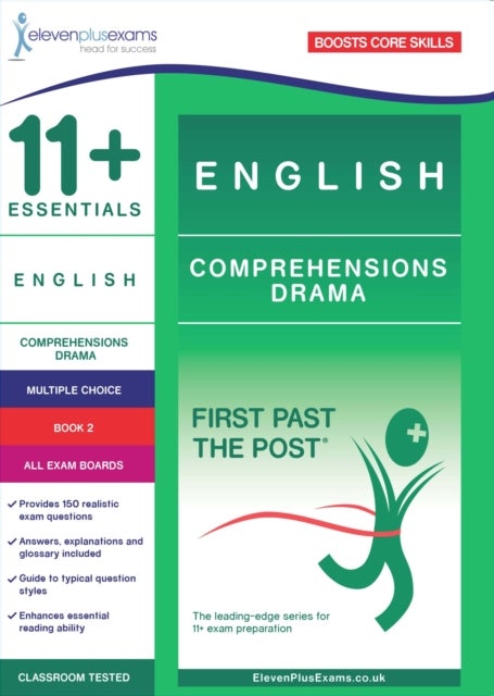 11+ Essentials English Comprehensions: Drama Comprehensions Book 2