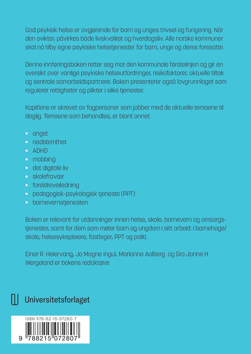 Når barn og unge strever