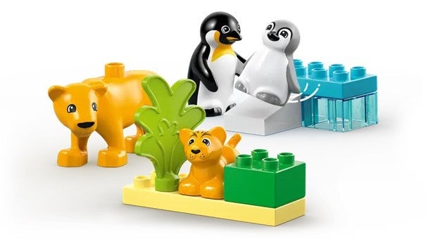 Lego Villdyrfamilier: Pingviner og løver 10442