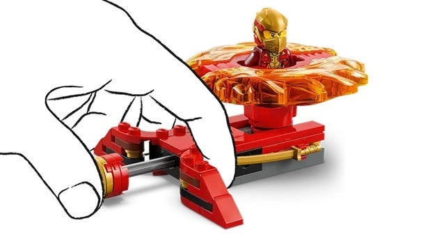 Lego Kais Spinjitzu-dragespinner 71823