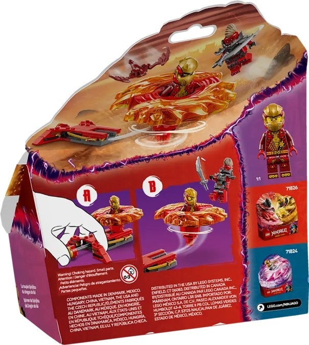 Lego Kais Spinjitzu-dragespinner 71823