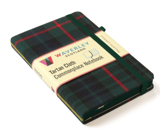 Waverley (M): Stewart Hunting Tartan Cloth Pocket Commonplace Notebook
