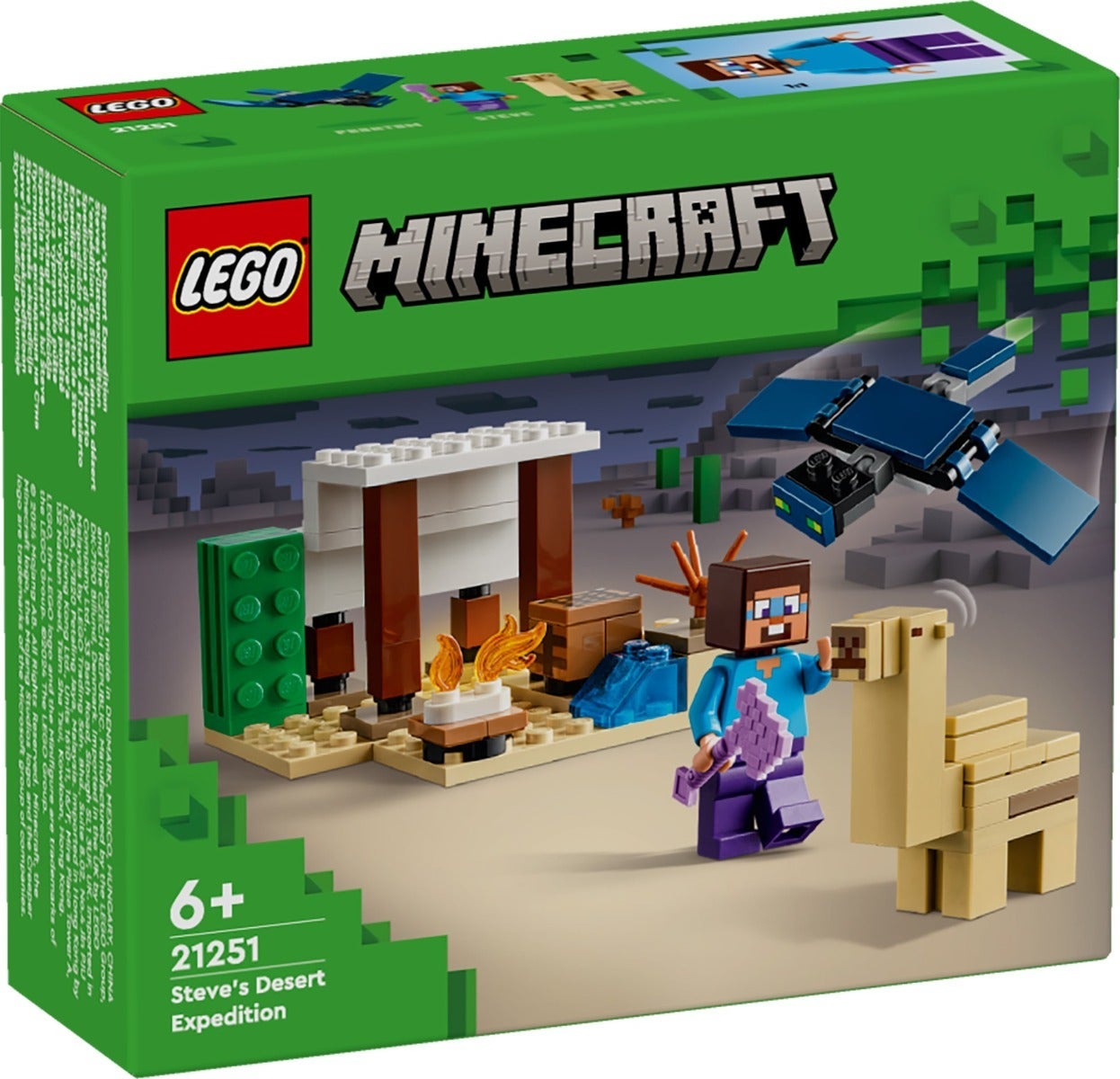 Lego Steves ørkenekspedisjon 21251
