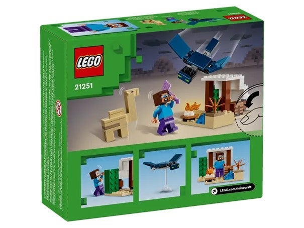 Lego Steves ørkenekspedisjon 21251