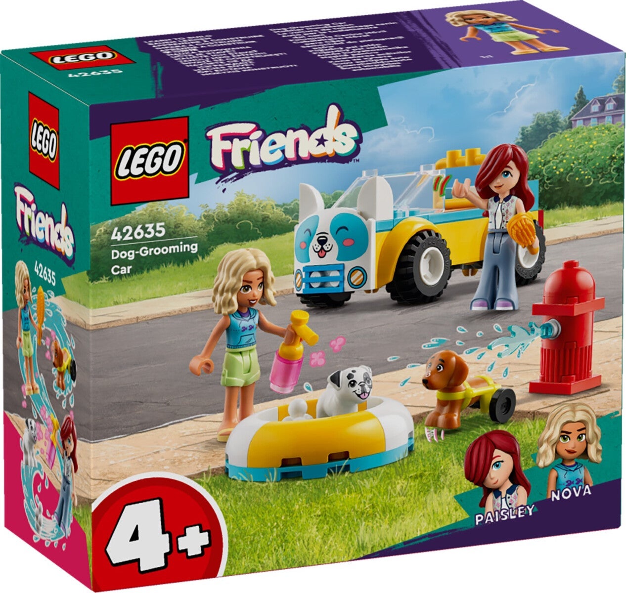 Lego Hundepleie og bil 42635