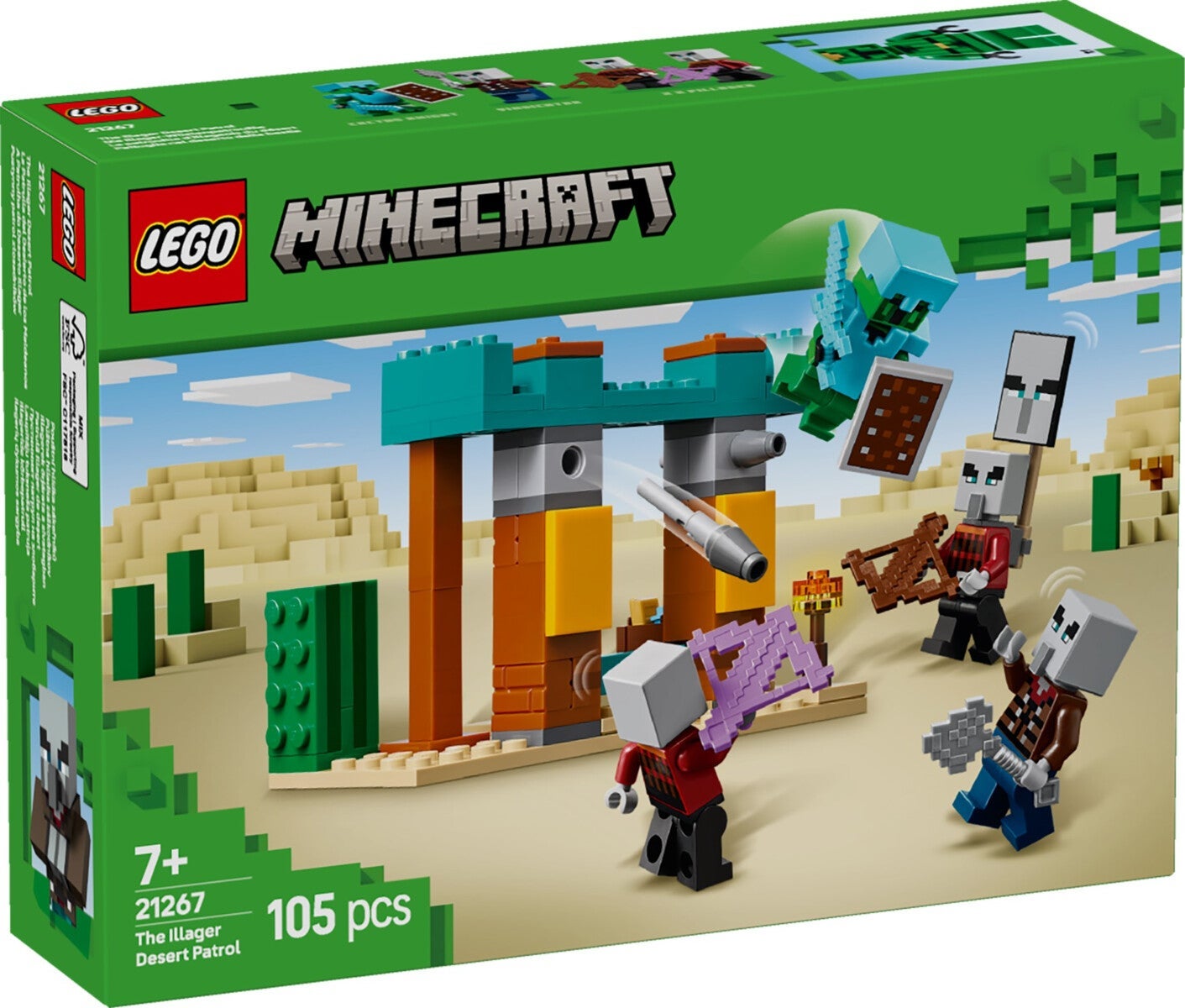 Lego Ondsbyboer-ørkenpatrulje 21267