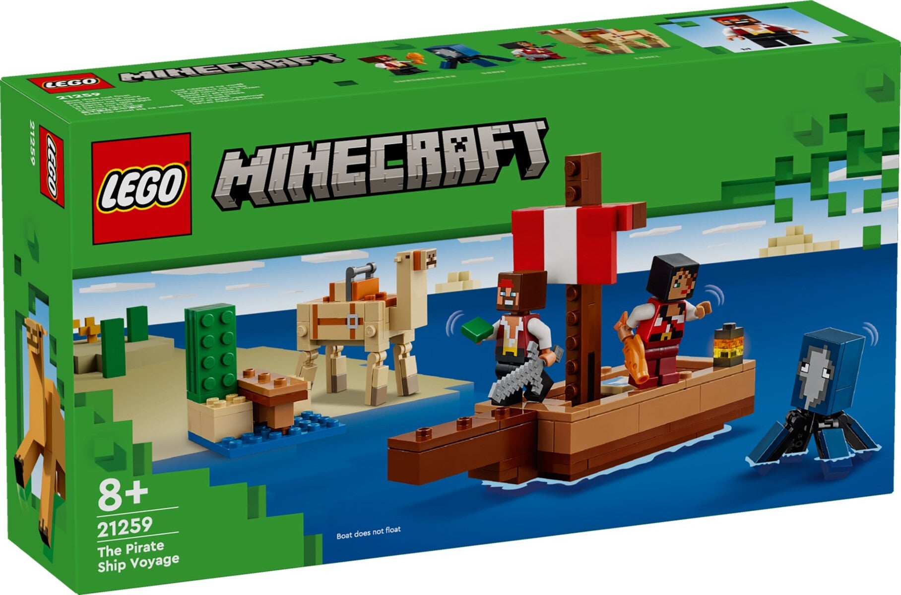 Lego På Tokt Med Sjørøverskip 21259
