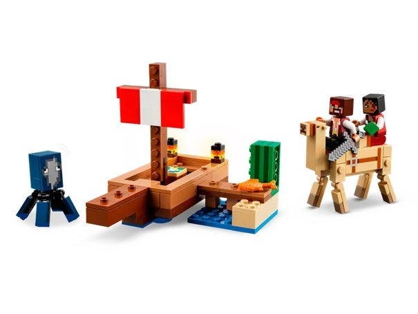 Lego På Tokt Med Sjørøverskip 21259