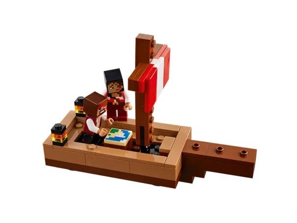 Lego På Tokt Med Sjørøverskip 21259