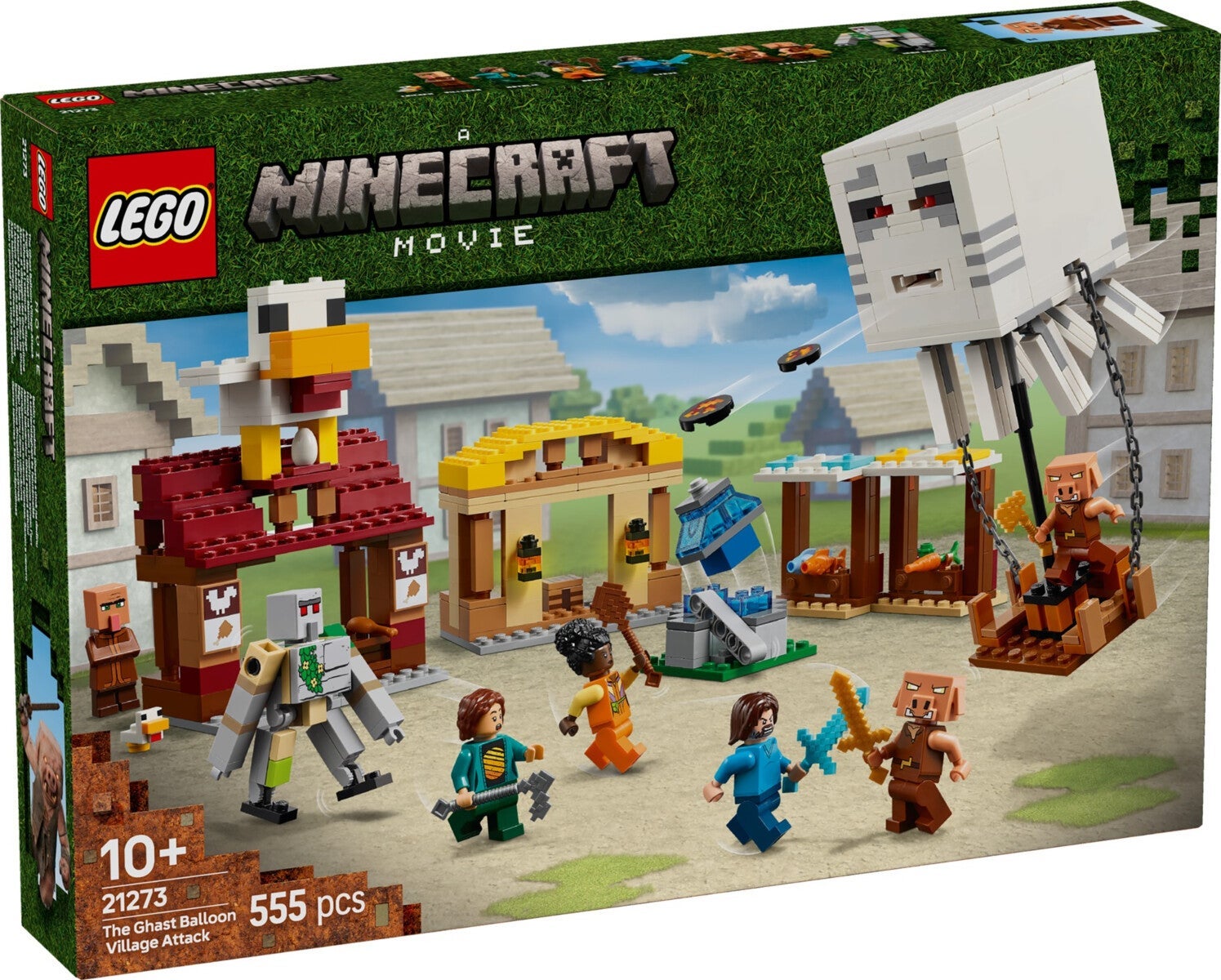 Lego Landsbyangrep med Geist-ballong 21273