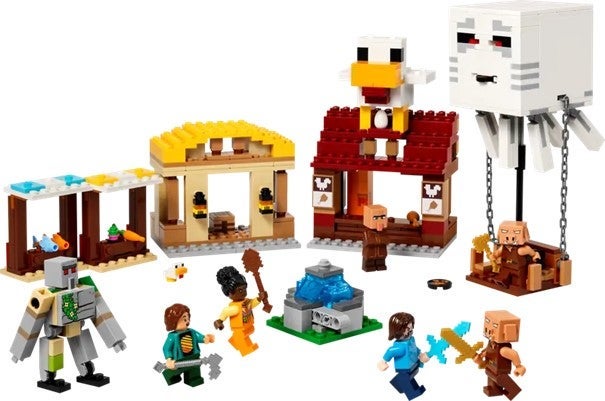 Lego Landsbyangrep med Geist-ballong 21273