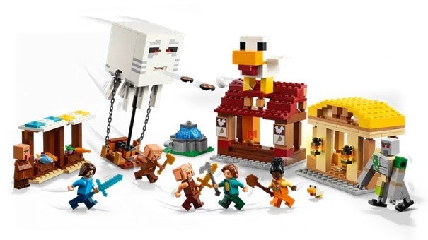 Lego Landsbyangrep med Geist-ballong 21273
