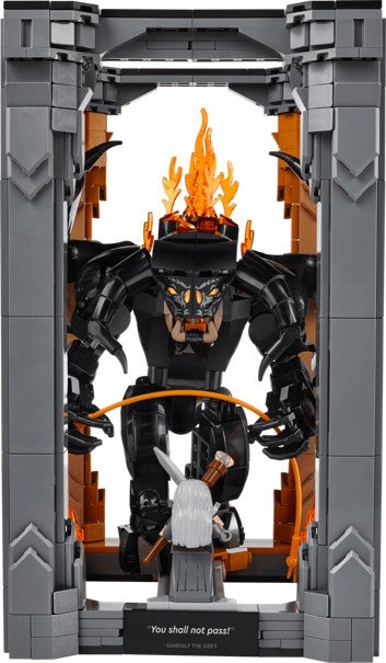 Lego Ringenes herre: Balrog-bokstøtte 10367