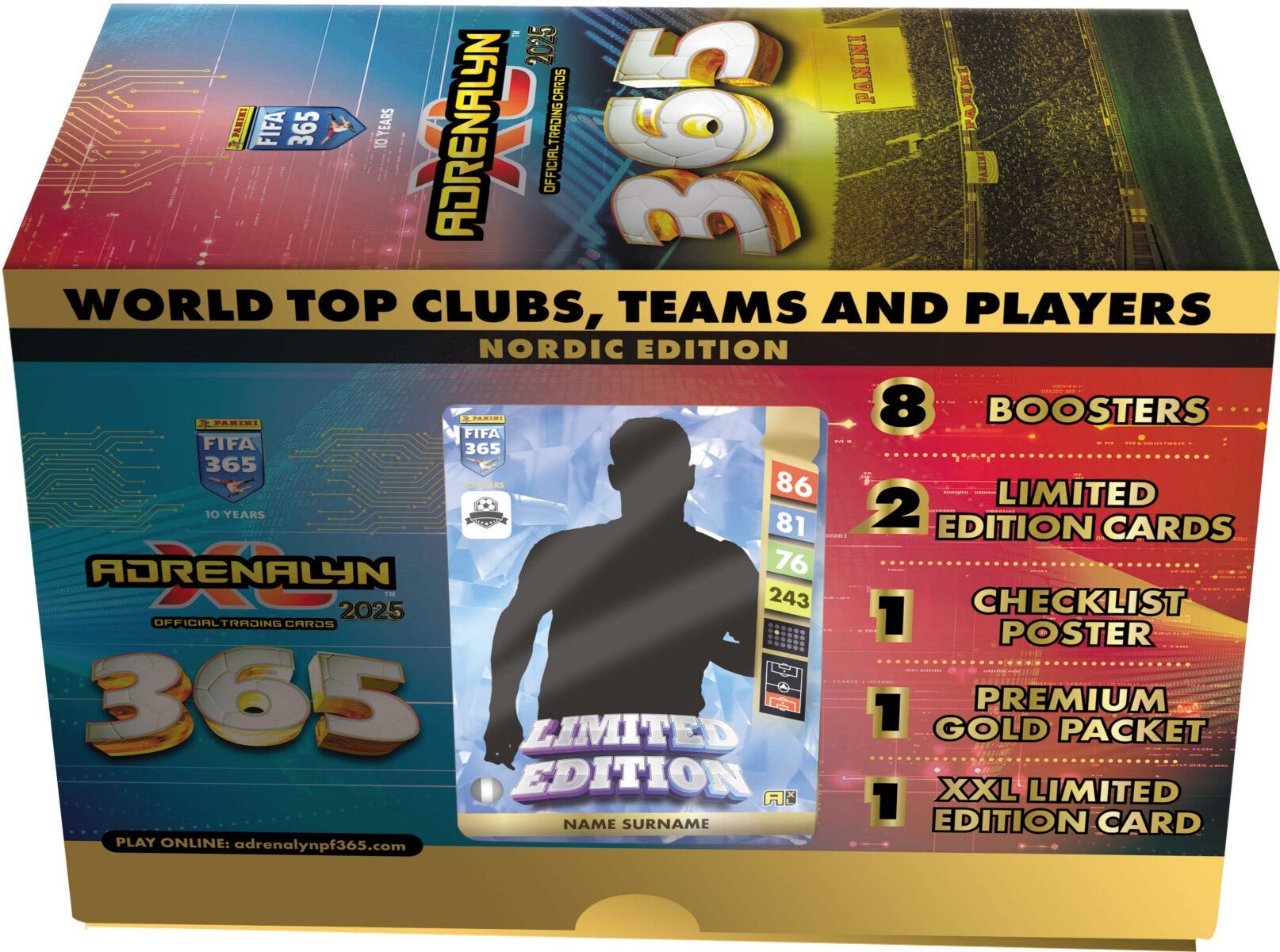 Fifa 365 Adrenxl 2025 Gift Box - Fotballkort