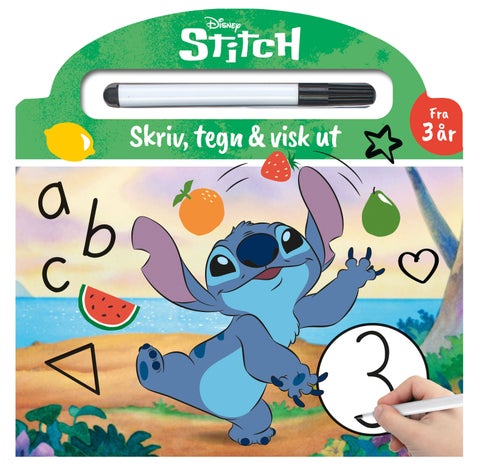 Stitch - skriv, tegn & visk ut