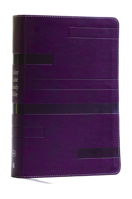 Color Code Study Bible, Revealing God's Truth Color by Color (KJV, Purple Leathersoft, Red Letter, Thumb Indexed)