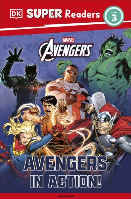 DK Super Readers Level 3 Marvel Avengers in Action