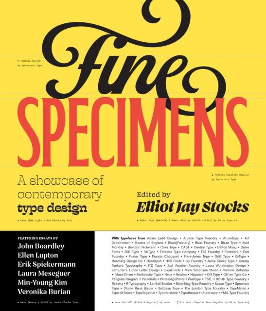 Fine Specimens - A Showcase of Contemporary Type Design