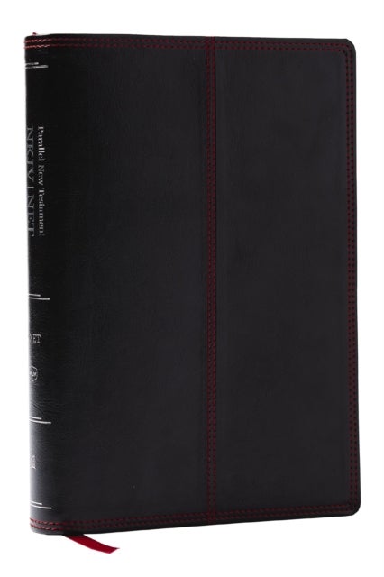 NKJV-NET Parallel New Testament with NET Translators' Notes, Black Leathersoft, Red Letter, Comfort Print - Unparalleled Insights with over 16,000 Translator Notes