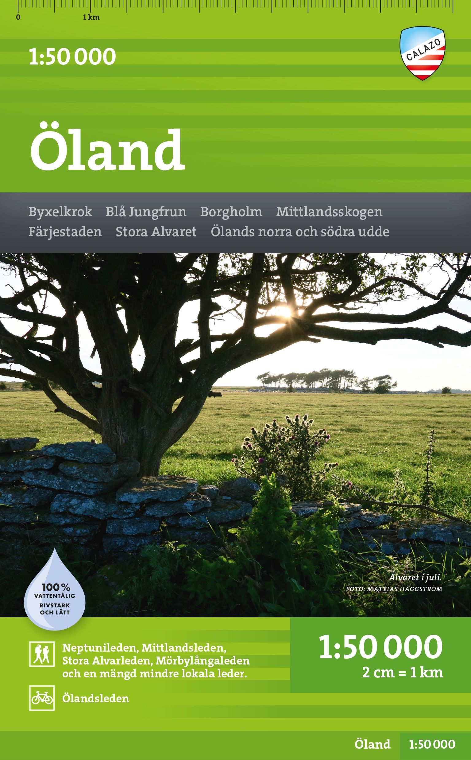 Öland - Byxelkrok, Blå Jungfrun, Borgholm, Mittlandsskogen, Färjestaden, Store Alvaret, Ölands norra och södra udde
