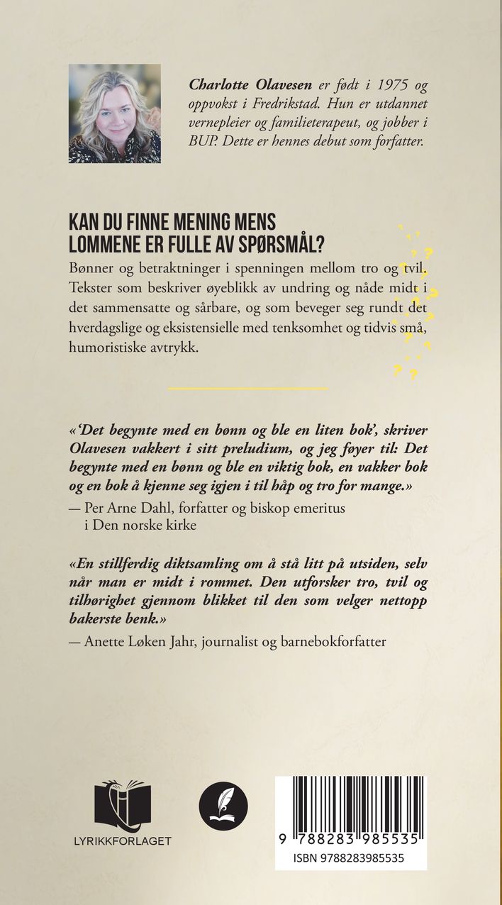 På bakerste benk
