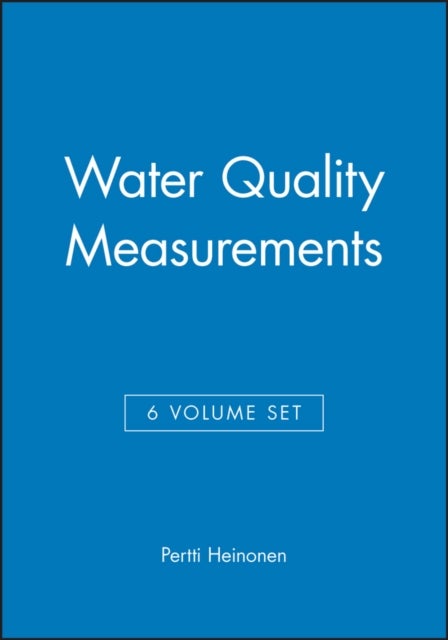 Water Quality Measurements, 6 Volume Set