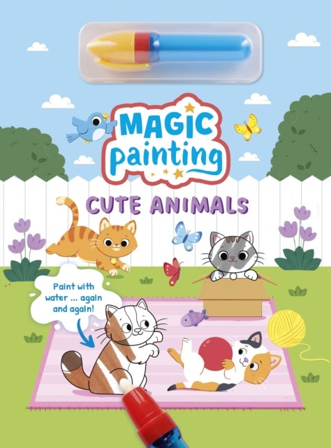 Magic Painting: Cute Animals - Paint with water … again and again!