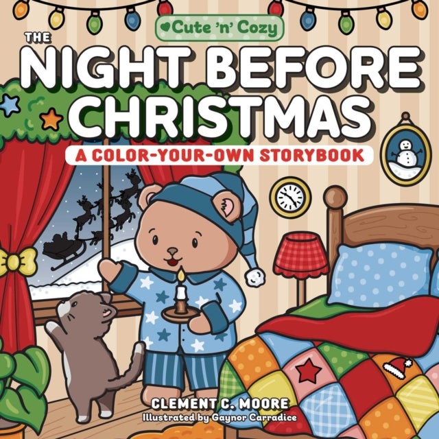The Night Before Christmas - A Color-Your-Own Storybook