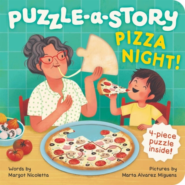 Pizza Night! - A Puzzle Piece Board Book