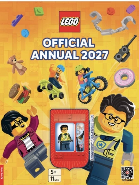 LEGO® Books: Official Annual 2027 (with Max Brickwell police minifigure and accessories)