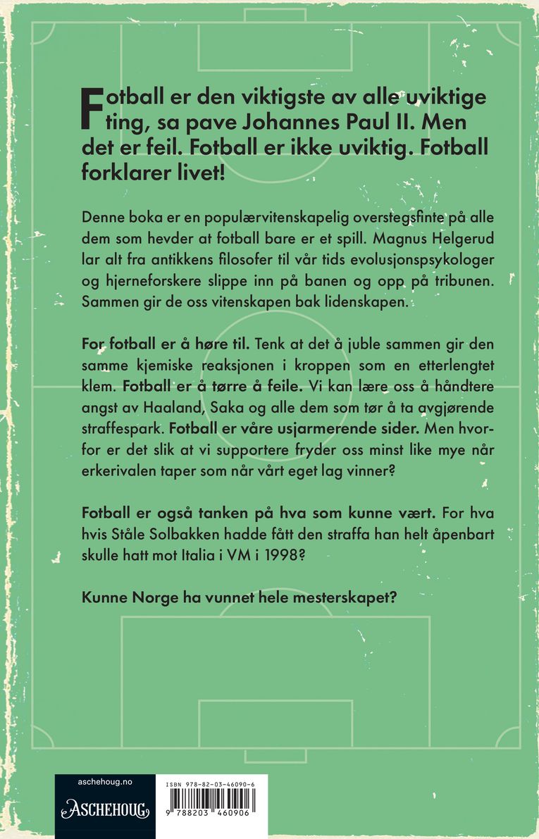 Fotball forklarer livet