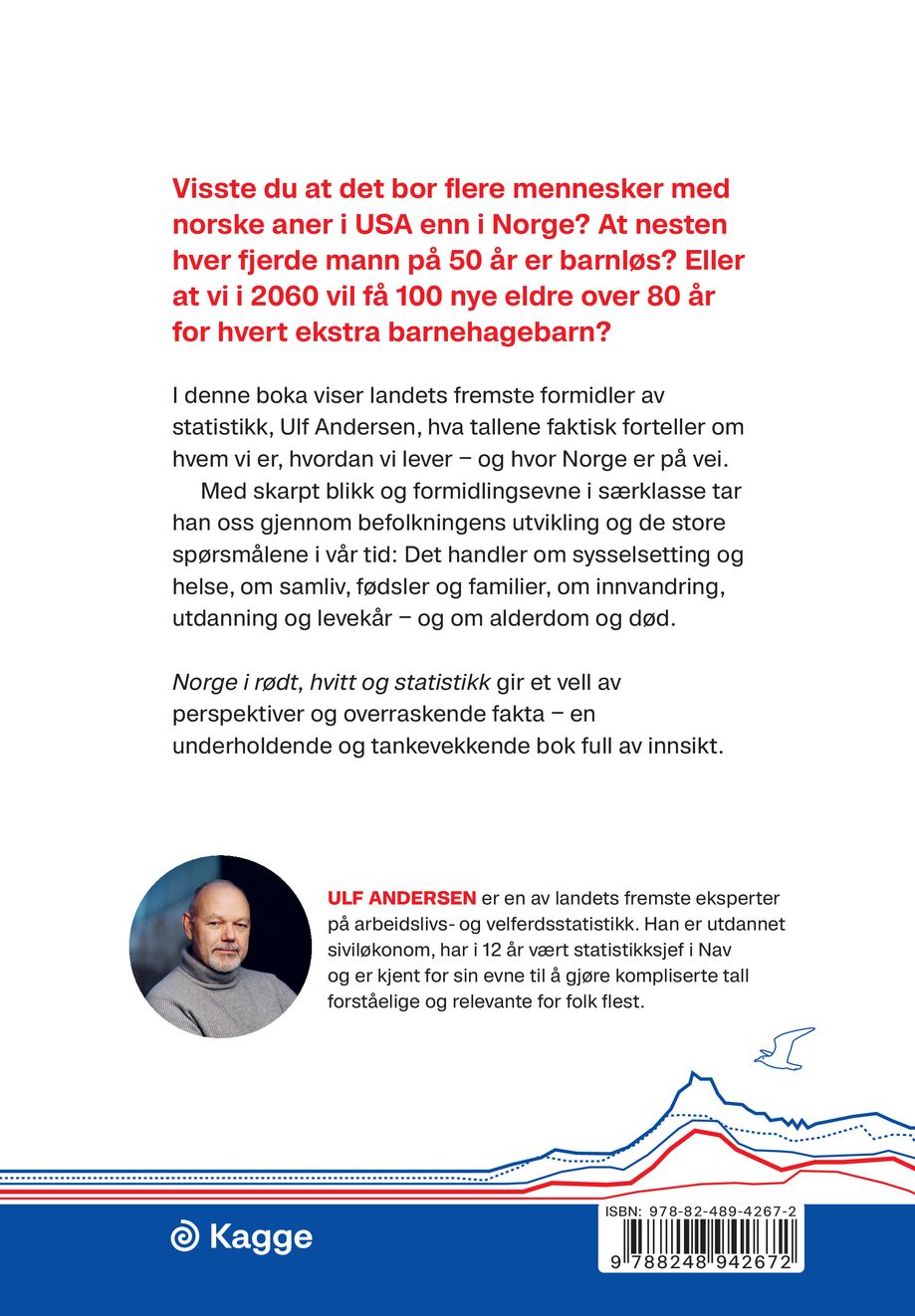 Norge i rødt, hvitt og statistikk