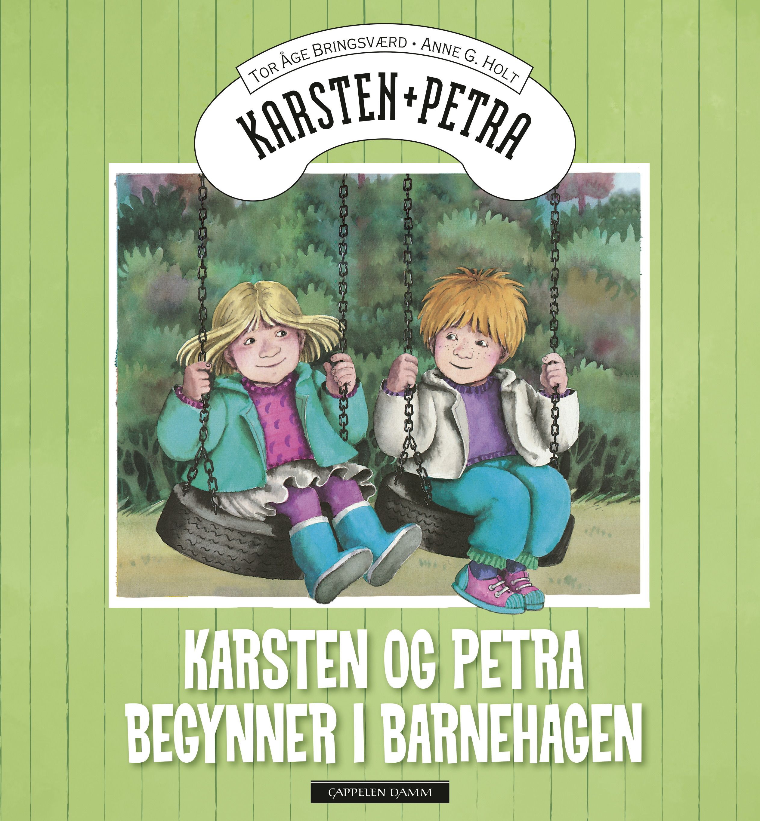 Karsten og Petra begynner i barnehagen