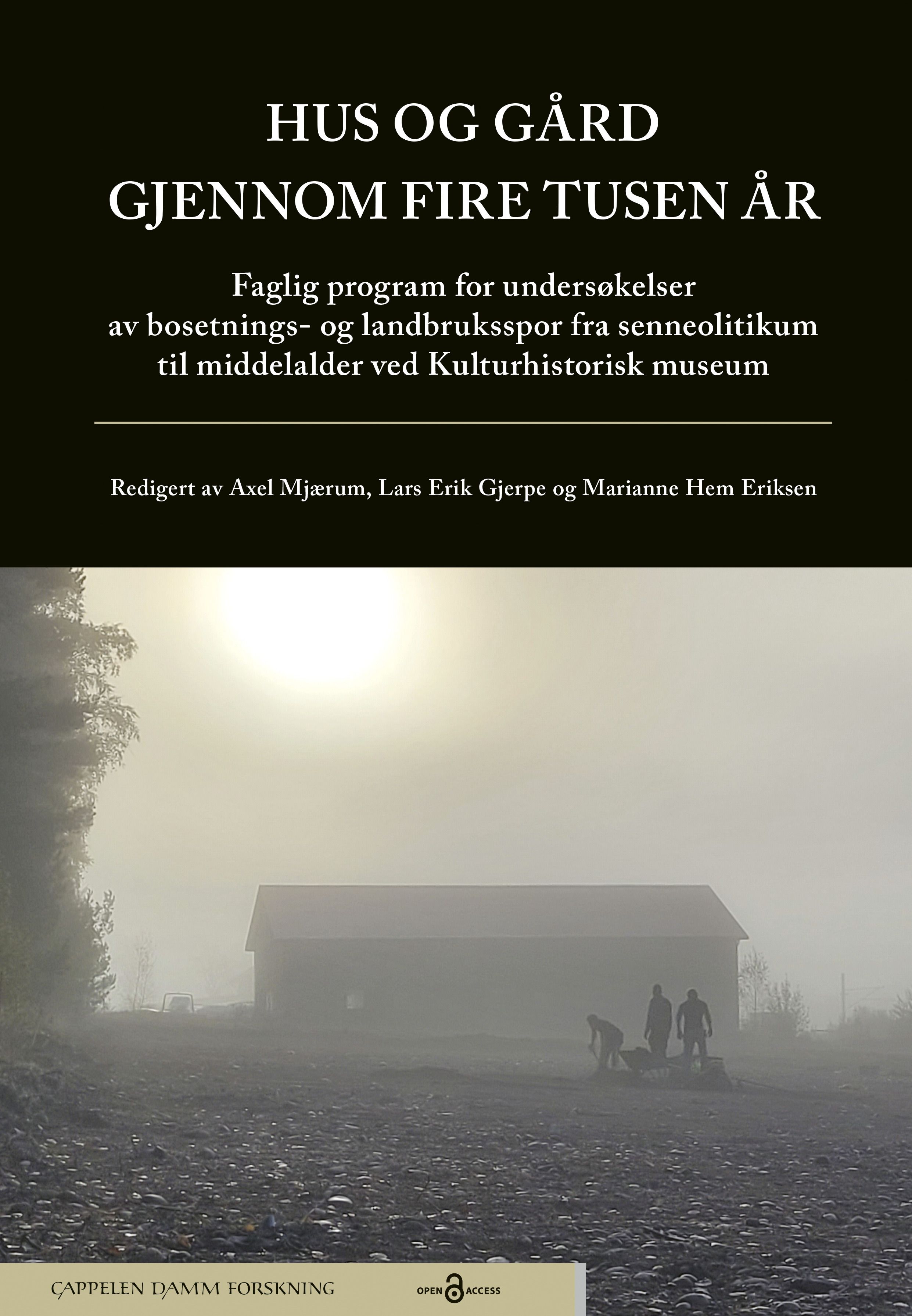 Hus og gård gjennom fire tusen år - faglig program for undersøkelser av bosetnings- og landbruksspor fra senneolitikum til middelalder ved Kulturhistorisk museum
