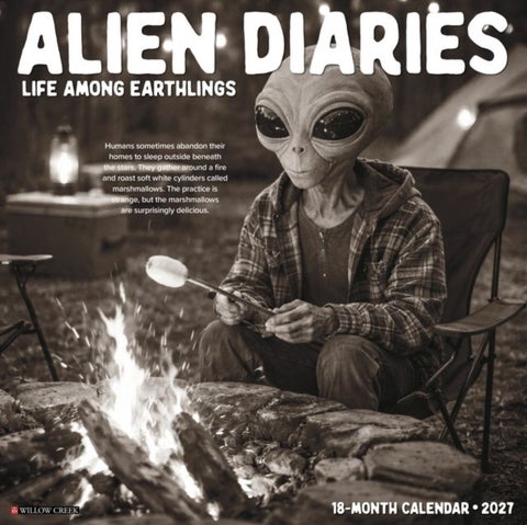 Alien Diaries 2027 Wall